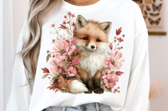 Whimsical Fall Autumn Animals Clipart Product Image 3