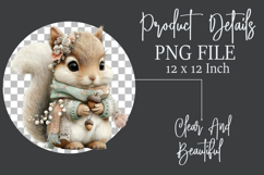 Whimsical Fall Autumn Animals Clipart Product Image 8