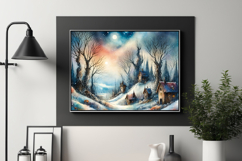 Whimsical Fantasy Winter Landscape Product Image 3