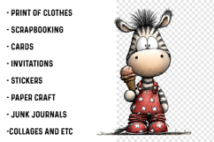 Whimsical Farm Animals Clipart Product Image 2