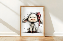 Whimsical Farm Animals Clipart Product Image 3