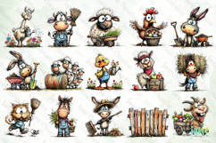 Whimsical Farmhouse Clipart Bundle Product Image 6