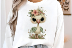 Whimsical Flamingo Clipart Product Image 2