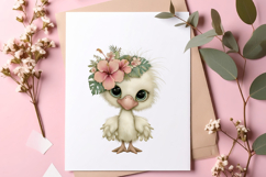 Whimsical Flamingo Clipart - Flamingo Png Product Image 3