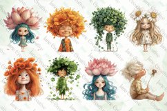 Whimsical Floral Child Sublimation Bundle Product Image 2