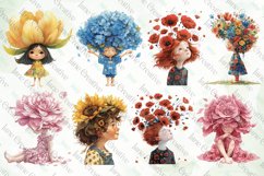 Whimsical Floral Child Sublimation Bundle Product Image 4