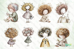 Whimsical Floral Girl Sublimation Bundle Product Image 4