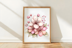 Whimsical Flowers Clipart Sublimation Product Image 3
