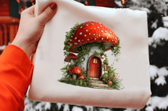 Whimsical Forest Mushroom Clipart Product Image 2