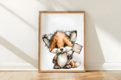 Whimsical Fox Clipart Png Product Image 3