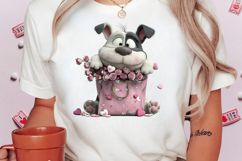 Whimsical Daisy Dog Sublimation Product Image 2