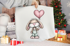 Whimsical Funny Animal Love Doodles Clipart Product Image 2