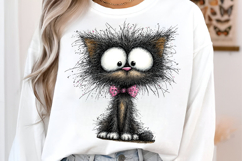 Whimsical Funny Cat Clipart Product Image 3