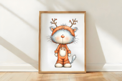 Whimsical Funny Cat Clipart Product Image 3