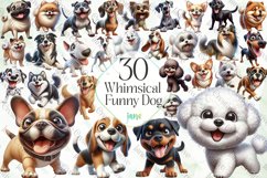 Whimsical Funny Dog Sublimation Bundle Product Image 1