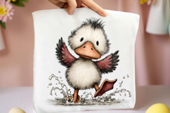 Whimsical Funny Duck Clipart Product Image 2