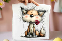 Whimsical Funny Fox Clipart Product Image 2