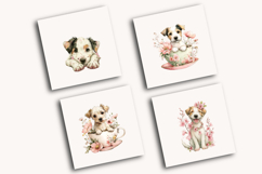 Whimsical funny spring Dog Clipart Product Image 4