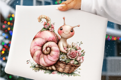 Whimsical Summer chick Clipart - Summer chick Png Product Image 2