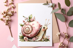 Whimsical Summer chick Clipart - Summer chick Png Product Image 3