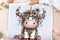 Whimsical Funny Unicorn Clipart Product Image 2