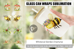 Glass Can Whimsical Garden Creatures Product Image 1