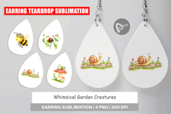 Earring Whimsical Garden Creatures Product Image 1