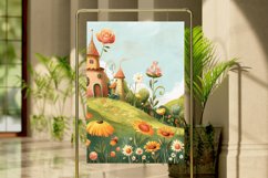 Whimsical Garden Digital Paper Bundle Product Image 4