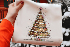 Whimsical Gingerbread Christmas Clipart Product Image 2