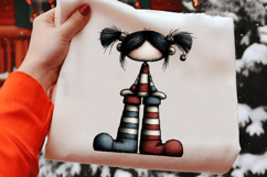 Whimsical Girl Clipart Sublimation Product Image 2