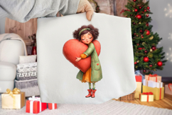 Whimsical Girl Cute Girl Clipart Product Image 2