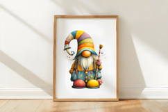 Whimsical Gnome Clipart Sublimation Product Image 3