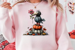 Whimsical Gothic Halloween Clipart Product Image 5