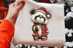 Whimsical Grumpy Christmas Animals Product Image 2