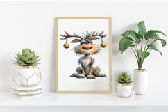 Whimsical Grumpy Christmas Animals Product Image 2