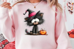 Whimsical Halloween Animals Clipart Product Image 4