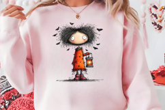 Whimsical Halloween Boys Clipart Product Image 4