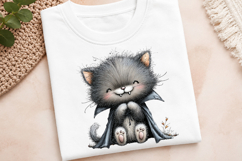 Whimsical Halloween Cat Clipart Product Image 3