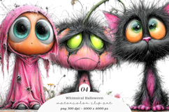 Whimsical Halloween Clipart Product Image 1