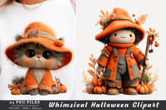 Whimsical Halloween Clipart Product Image 1