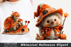 Whimsical Halloween Clipart Product Image 1