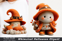 Whimsical Halloween Clipart Product Image 1