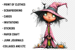 Whimsical Halloween Clipart Product Image 2
