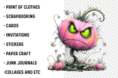 Whimsical Halloween Clipart Product Image 2