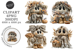 Whimsical Halloween Clipart Product Image 1