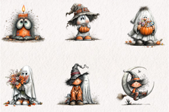 Whimsical Halloween Clipart Bundle PNG Product Image 6