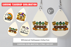 Whimsical Halloween Earring Product Image 1