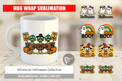 Whimsical Halloween Mug Wrap Product Image 1