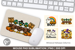 Whimsical Halloween Mouse Pad Product Image 1