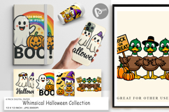 Whimsical Halloween Digital Paper Product Image 1